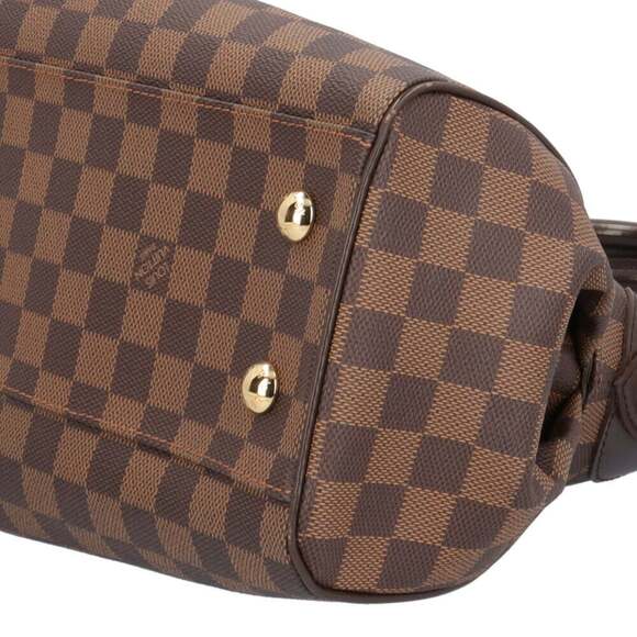 LOUIS VUITTON Authentic Brown Damier Canvas Shoulder Bag - Picture 8 of 13